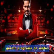 garoto programa de santos